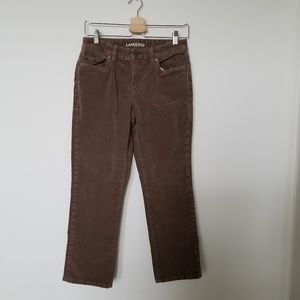 Lands' End Camel Corduroy Pants
